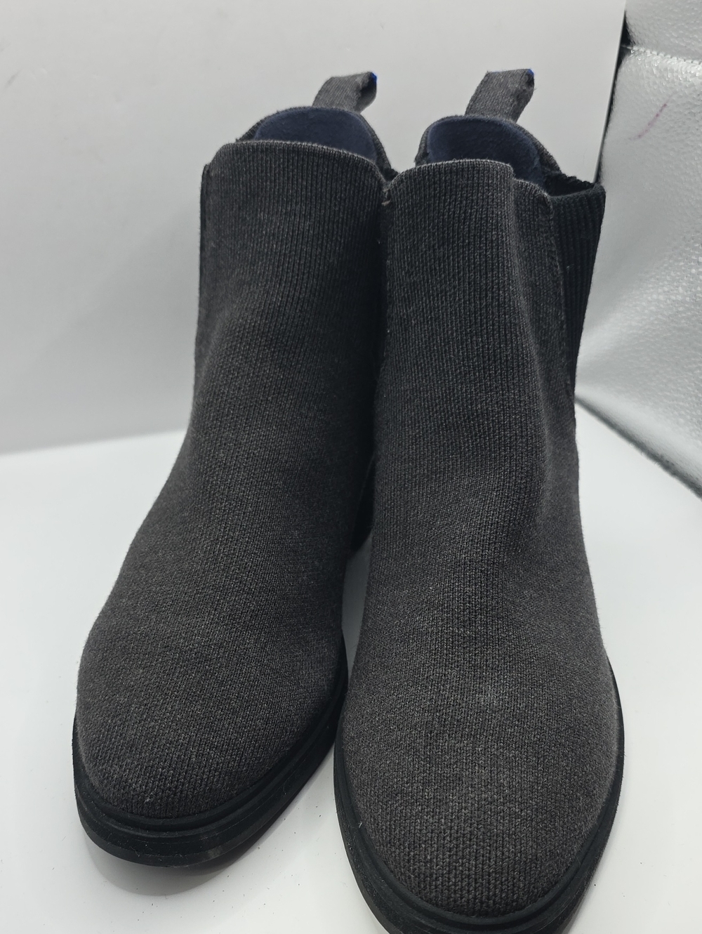 Rothy’s Utility Boot Graphite Grey Merino  Size 9w - Picture 7 of 9